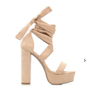 Fashion nova espadrille platform heels